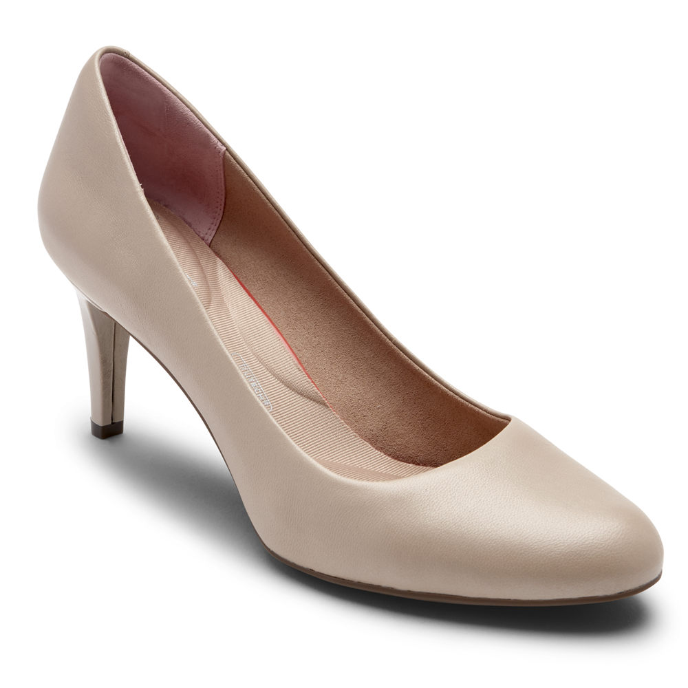 Rockport Heels For Womens Beige - Total Motion Arabella - WS2460871